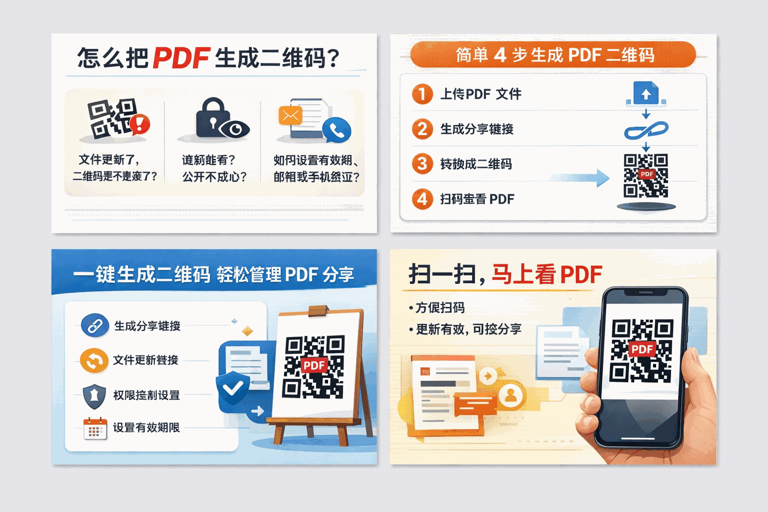 手机扫码查看PDF内容